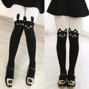 New Children's Cartoon Tights For Lovely Girls Patchwork Embroidery Designs Stockings Spring Pantyhose Baby Kawaii Tights