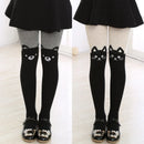 New Children's Cartoon Tights For Lovely Girls Patchwork Embroidery Designs Stockings Spring Pantyhose Baby Kawaii Tights