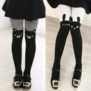 New Children's Cartoon Tights For Lovely Girls Patchwork Embroidery Designs Stockings Spring Pantyhose Baby Kawaii Tights