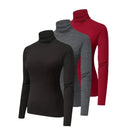 Womens Turtleneck T-Shirt Set  Soft Knit Casual Long Sleeve Tops for Spring & Fall  Stylish Basic Closet Essentials