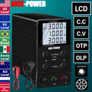 NICE-POWER DC Power Supply Variable, Adjustable Switching Regulated High Precision Bench Lab Power Supplies, Auto CC/CV Switch