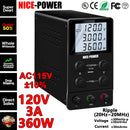NICE-POWER DC Power Supply Variable, Adjustable Switching Regulated High Precision Bench Lab Power Supplies, Auto CC/CV Switch