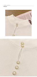 2026 Spring Autumn Korean Fashion Solid Sweater Women Short Sleeve Tops Pull Femme Casual Slim Female Pullover Knitted Clothes