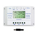 20A 30A 40A 12V/24V Auto LCD Display Solar Charger Controller for Lighting System Solar Panel Battery Regulator T20 T30 T40