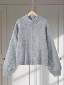 Casual Sequin Loose Sweaters Women All Match Full Sleeve Street O-neck Knitted Sweater Female 2026 Fashion Spring Lady Outwears