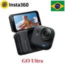 Insta360 GO Ultra 4K 60fps 10 Waterproof 4K Night Vision 55g Lightweight AI Editing 200Minute Battery Mini Action Camera